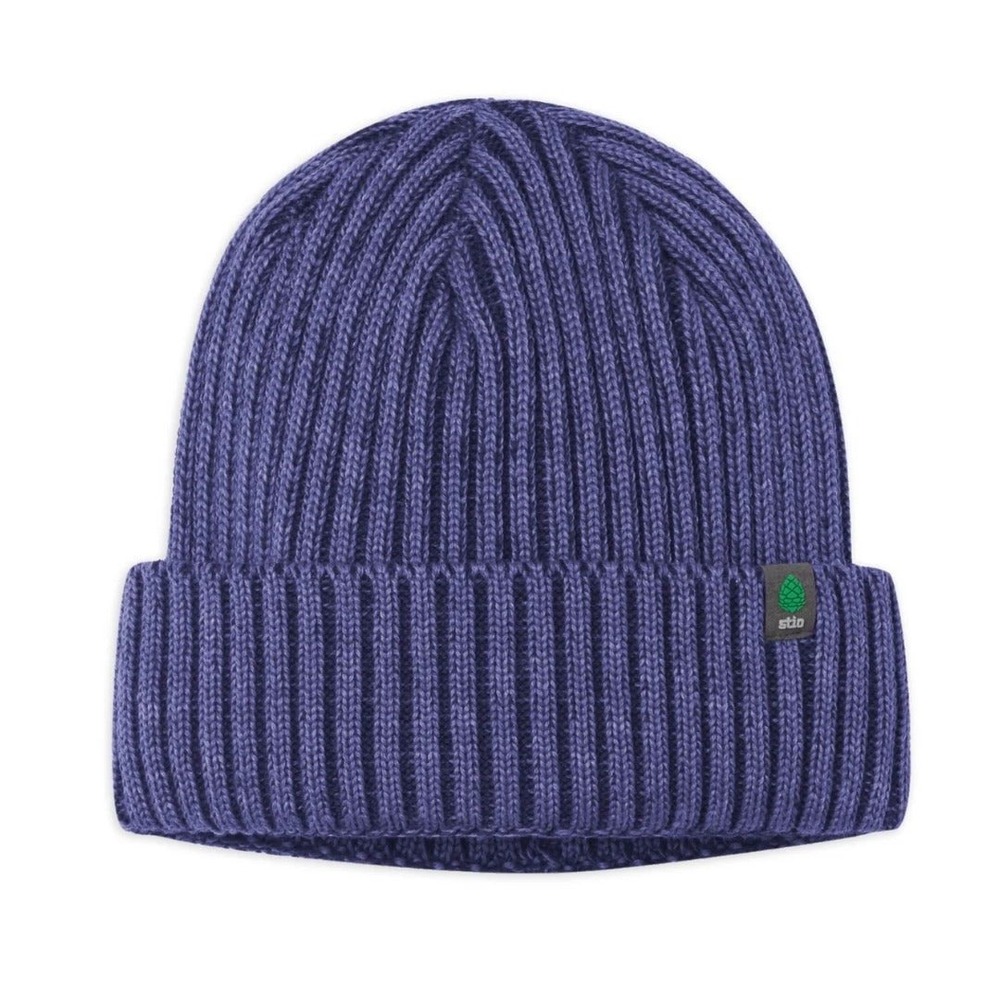 Stio Luca Beanie Nightfall Blue OS New With Tags